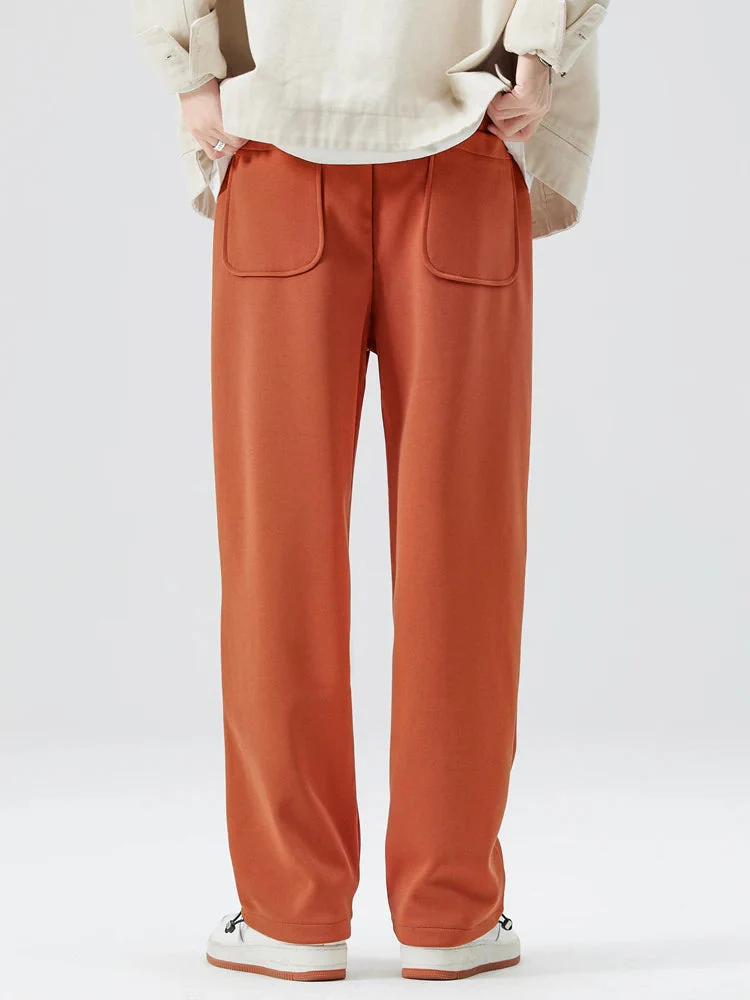 Nathaniel Modern Pleated Wide Leg Pants | Adjustable Hem Streetwear Trousers - Image 4
