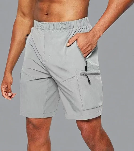 Aeron Performance Athletic Shorts | Lightweight Zip Pocket Training Shorts - Image 3