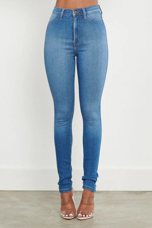 Amelia Jeans | Women's High-Waisted Skinny Jeans - Image 4