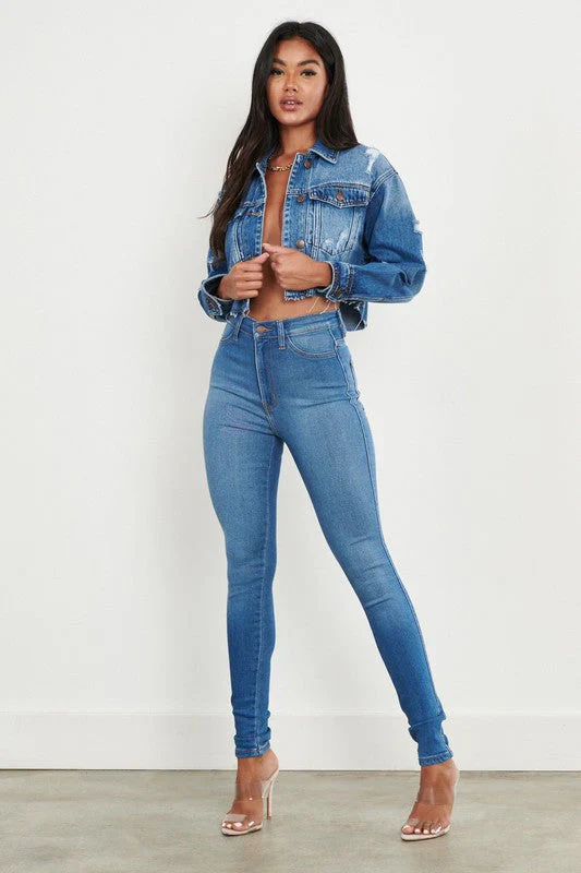 Amelia Jeans | Women's High-Waisted Skinny Jeans - Image 7