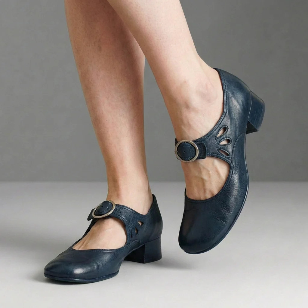 Amelia Orthopedic Mary Jane Sandals | Comfort Fit Buckle Sandals - Image 3