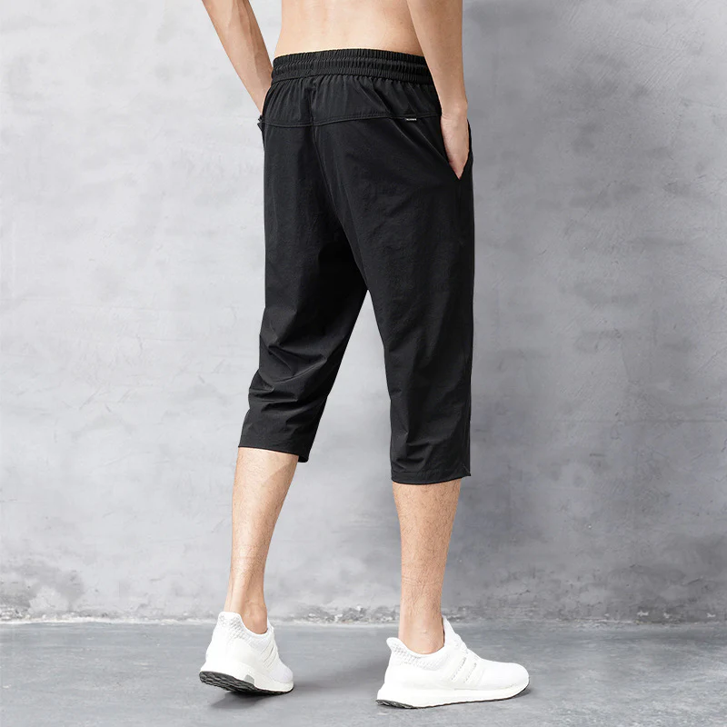 Apex Performance Cropped Training Pants | Lightweight Athletic Gym Pants - Image 3