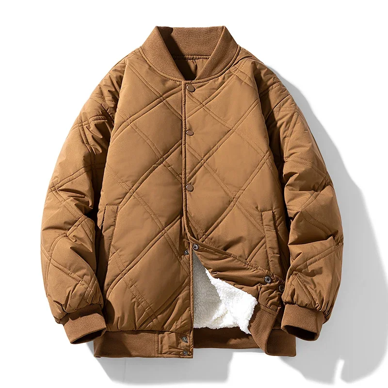 Arthur Quilted Bomber Jacket | Relaxed Fit Ribbed Trim Jacket