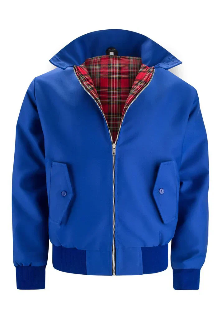 Arthur Regular Fit Harrington Jacket | Collared Long Sleeve Jacket - Image 7