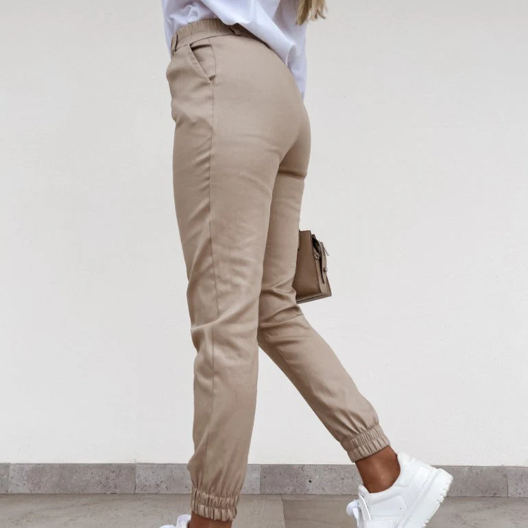 Beckie Pants | Women's Stretch Skinny Jogger Pants - Image 3