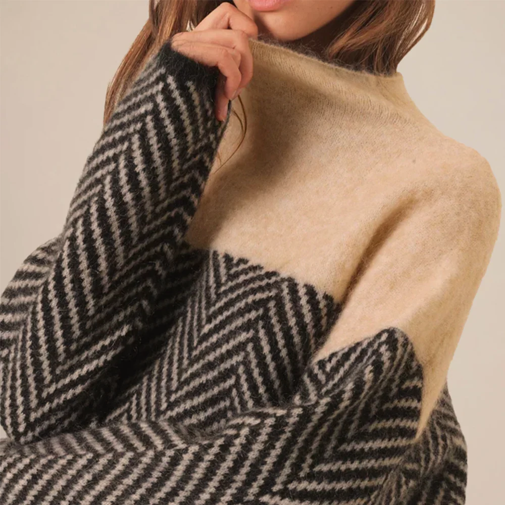 Briggita Sweater | Soft Turtleneck Sweater - Image 4