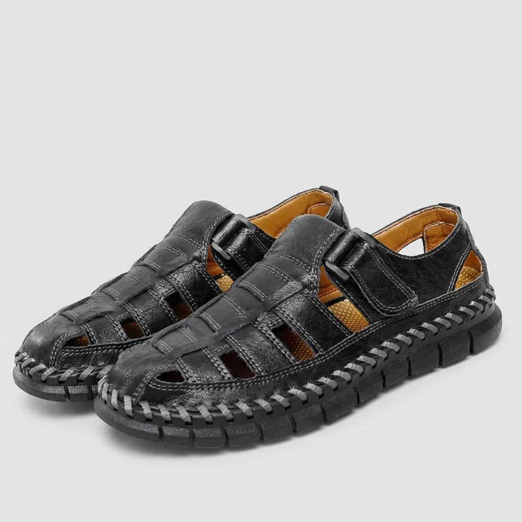 Charlie Fisherman Sandals | Strappy Design Buckle Sandals - Image 4