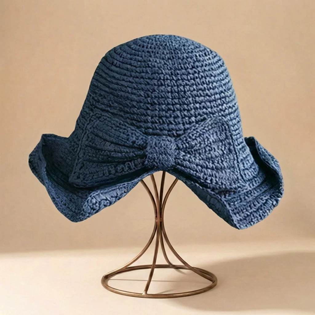 Elowen Woven Straw Sun Hat | Lightweight Breathable Summer Beach Hat - Image 4