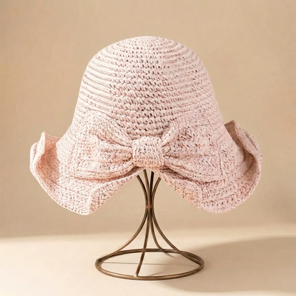Elowen Woven Straw Sun Hat | Lightweight Breathable Summer Beach Hat - Image 9