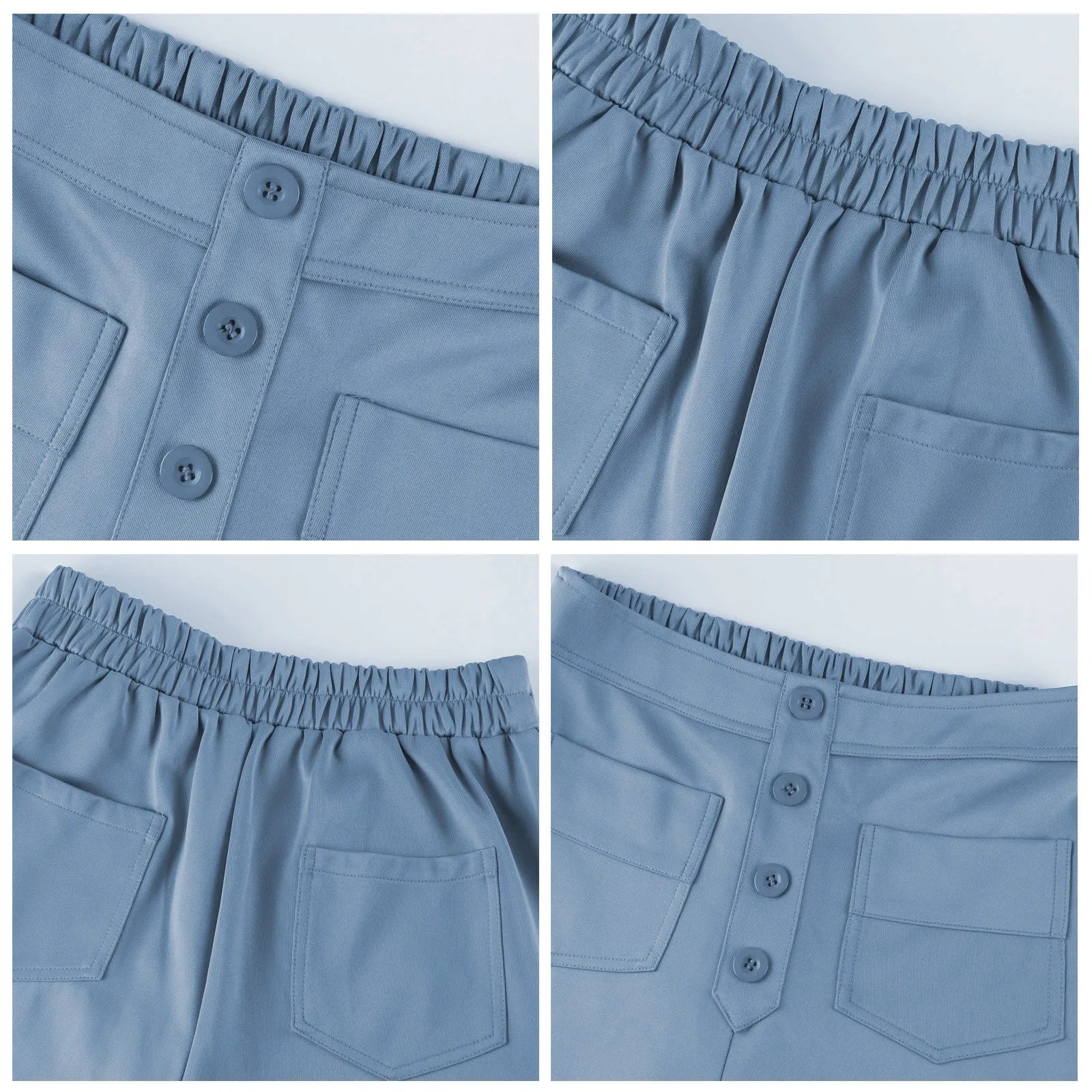 Elvira Pants | High-Waisted Wide-Leg Stretch Pants - Image 5