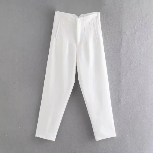 Eryma Pants | Elegant High-Waisted Tapered Trousers - Image 10