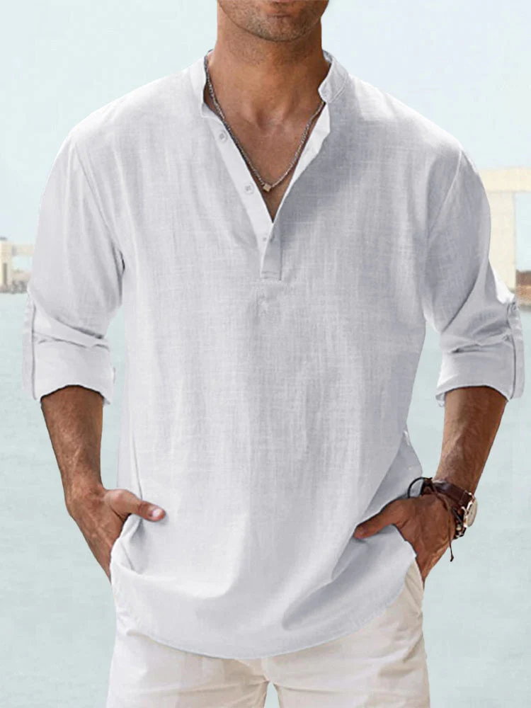 Fabio Shirt | Casual Lightweight Long Sleeve Shirt - Image 3
