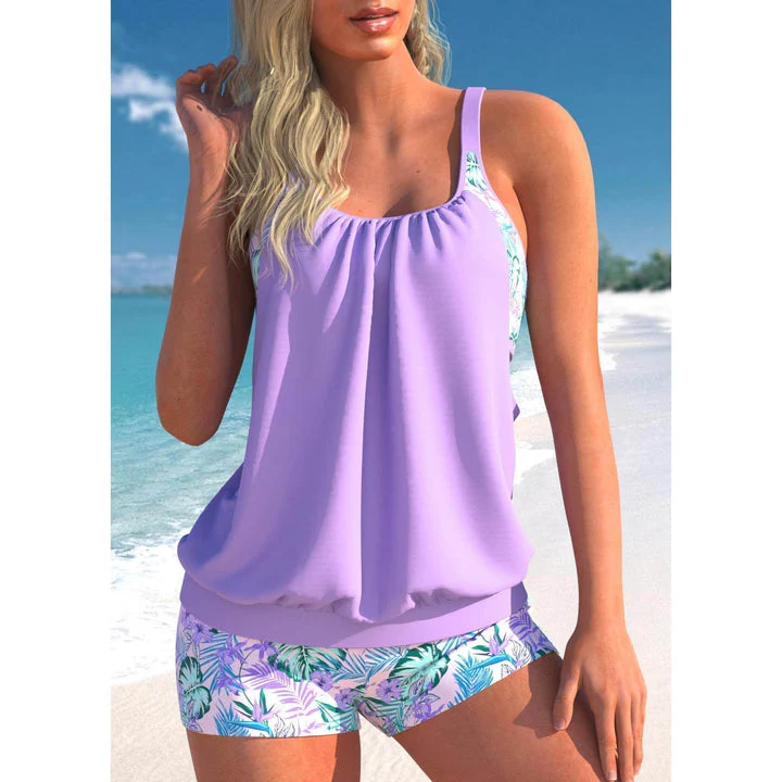 Feba Tankini Set | Summer Two-Piece Tankini Swimwear - Image 4
