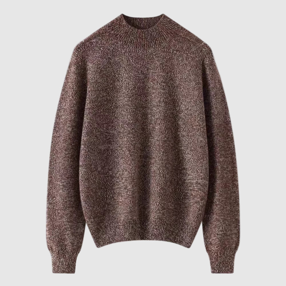 Freddie Relaxed Fit Pullover Sweater | Crewneck Long Sleeve Pullover Sweater