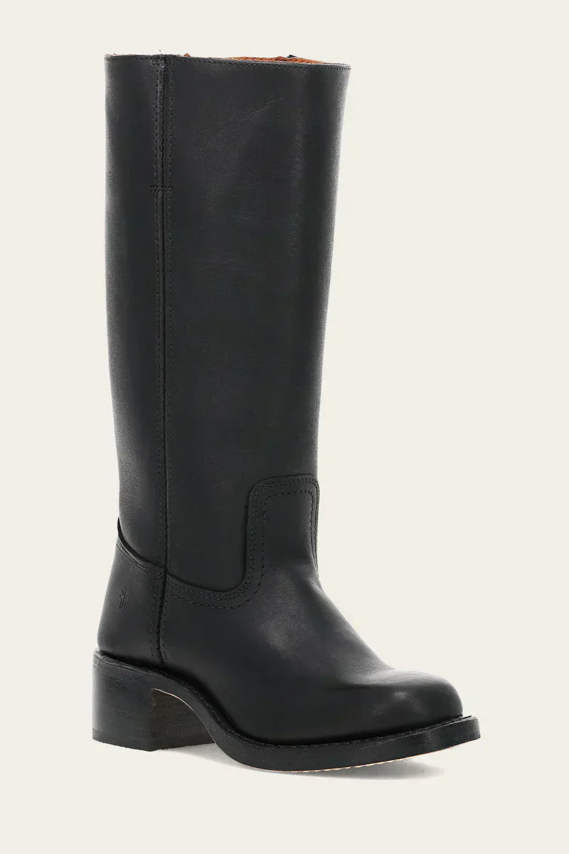Freya Classic Western Boots | Stacked Heel Rounded Toe Boots - Image 11