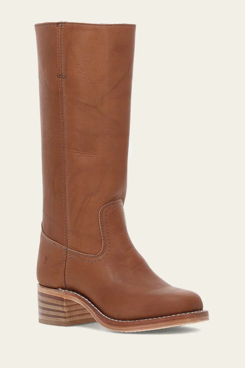 Freya Classic Western Boots | Stacked Heel Rounded Toe Boots - Image 2