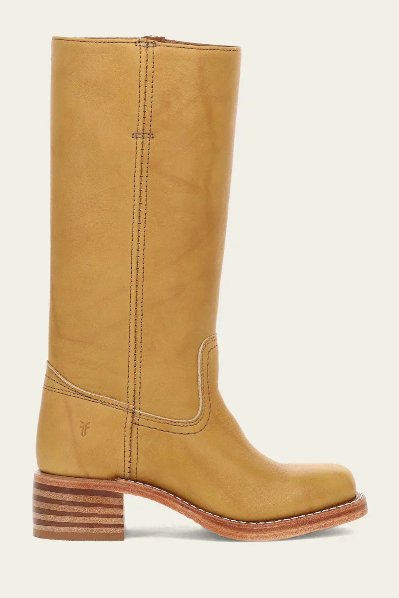 Freya Classic Western Boots | Stacked Heel Rounded Toe Boots - Image 4