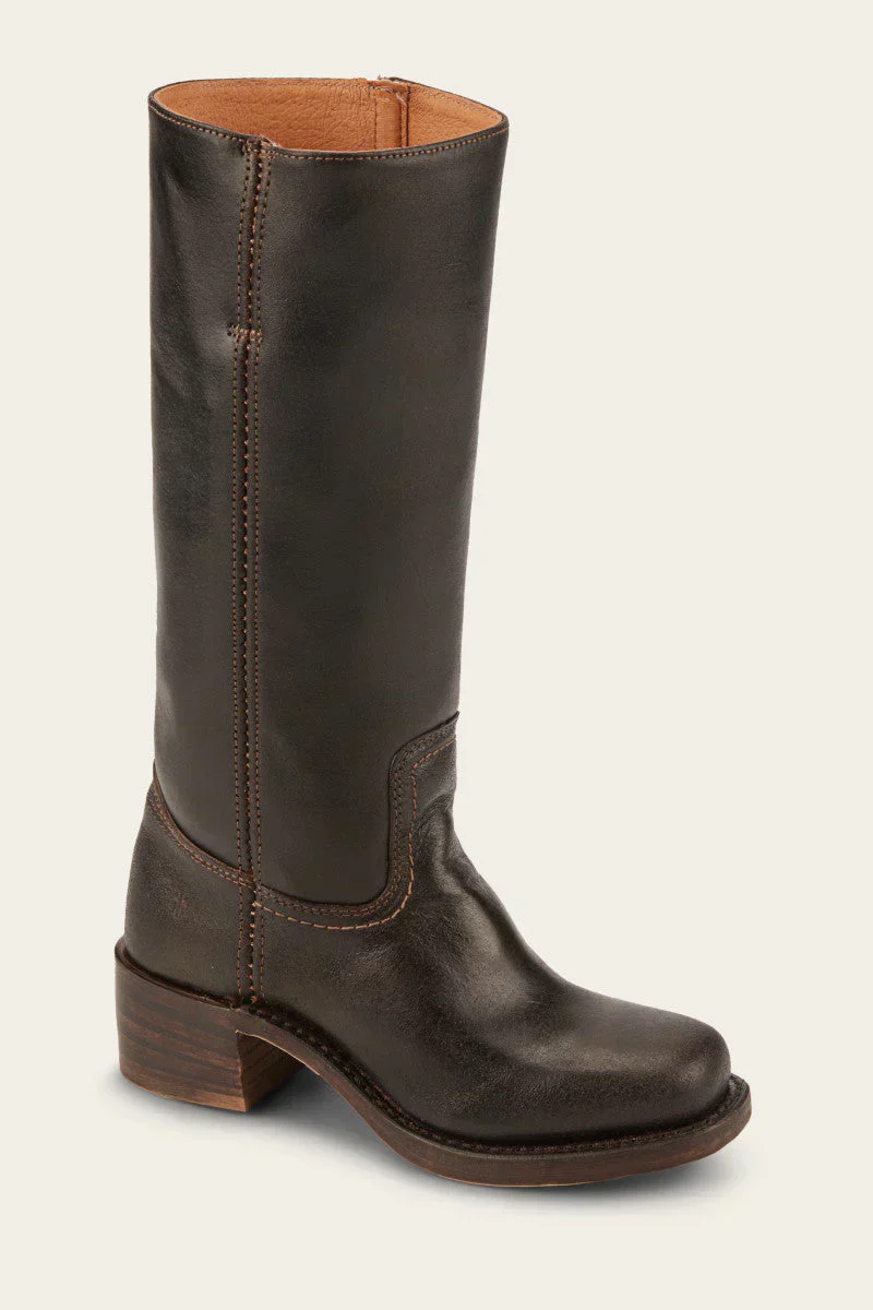Freya Classic Western Boots | Stacked Heel Rounded Toe Boots - Image 8