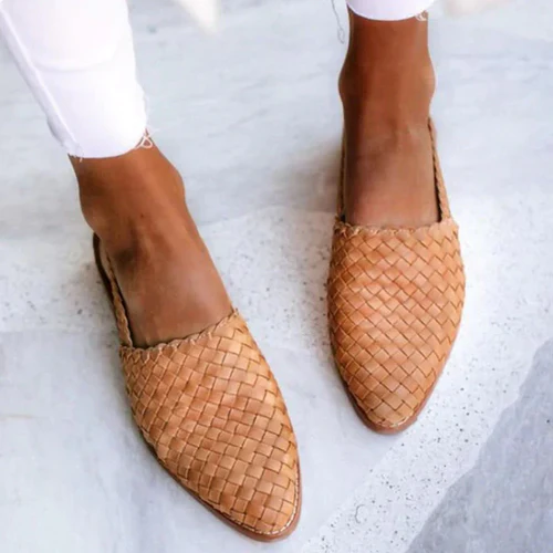 Garcelle Sandals | Vintage Weave Comfort Flat Sandals - Image 5
