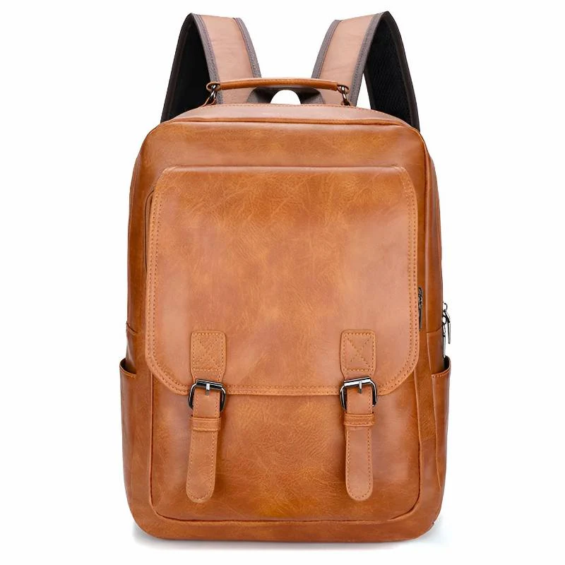 Harry Backpack | Flap Closure Buckle Straps Backpack - Image 2