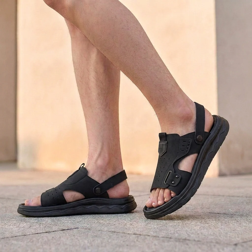 Harry Orthopedic Sandal | Open Toe Slingback Sandal - Image 3