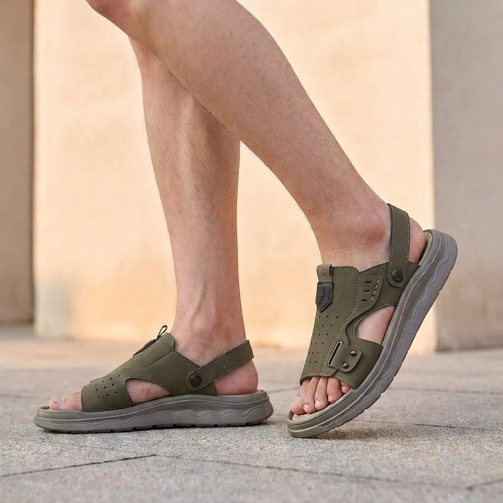 Harry Orthopedic Sandal | Open Toe Slingback Sandal - Image 4