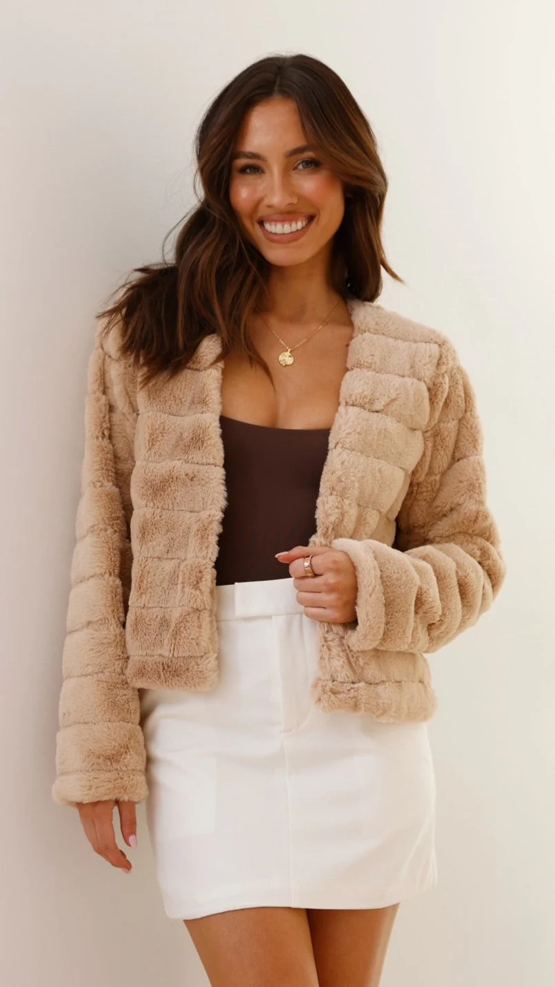 Isabella Cropped Evening Jacket | Relaxed Fit Paneled Jacket - Image 11