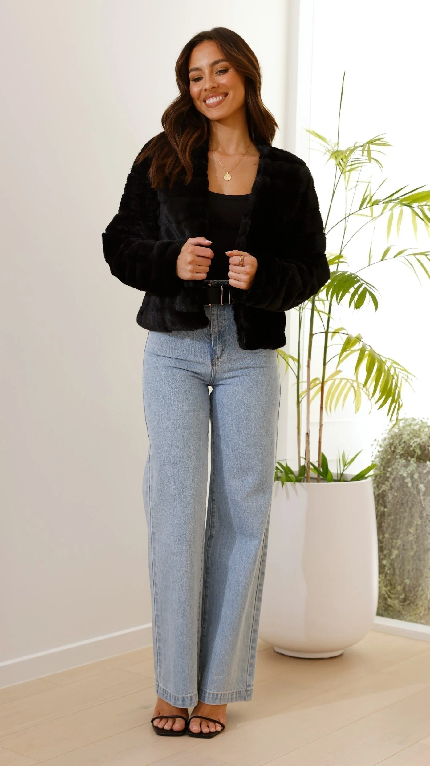 Isabella Cropped Evening Jacket | Relaxed Fit Paneled Jacket - Image 6