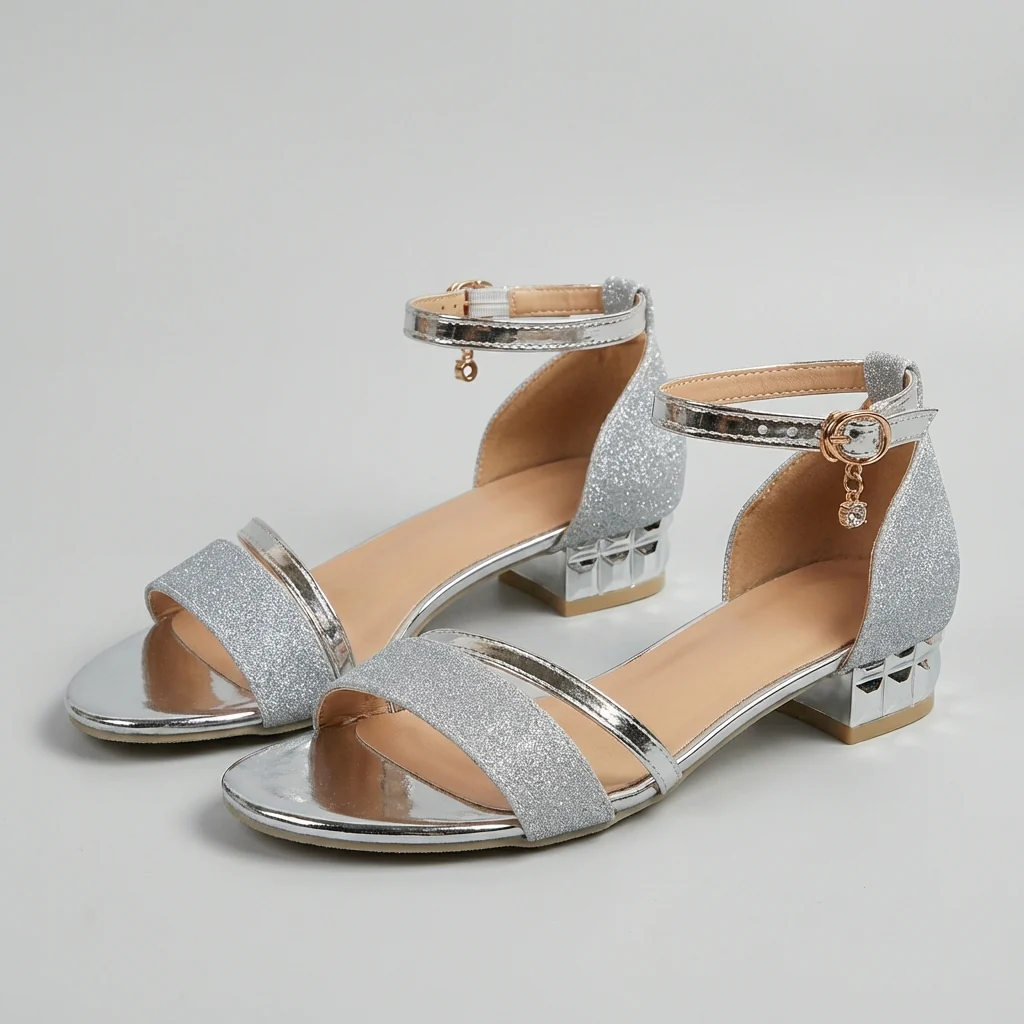 Isla Orthopedic Heeled Sandals | Ankle Strap Open Toe Sandals - Image 7