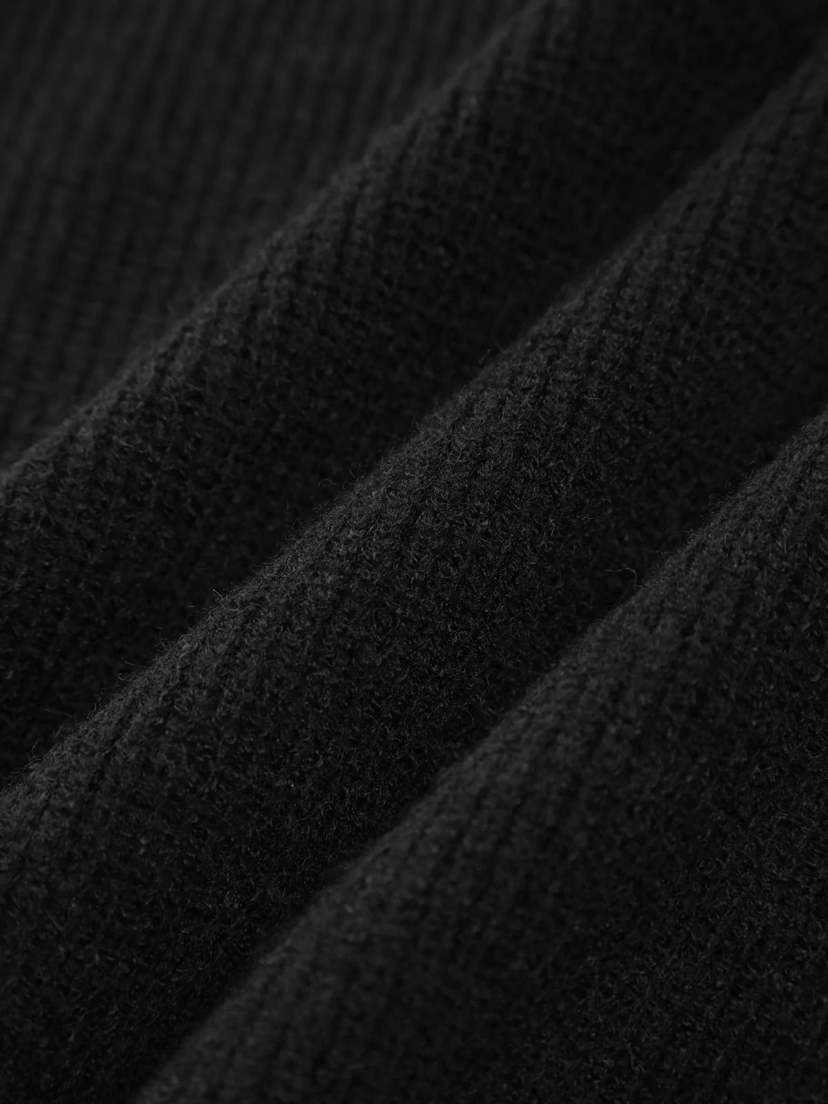 Isla Oversized Mock Neck Sweater | Ribbed Knit Contrast Stitching Sweater - Image 16