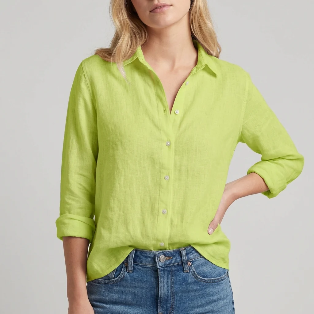 Isla Relaxed Fit Blouse | Floral Long Sleeve Blouse - Image 10