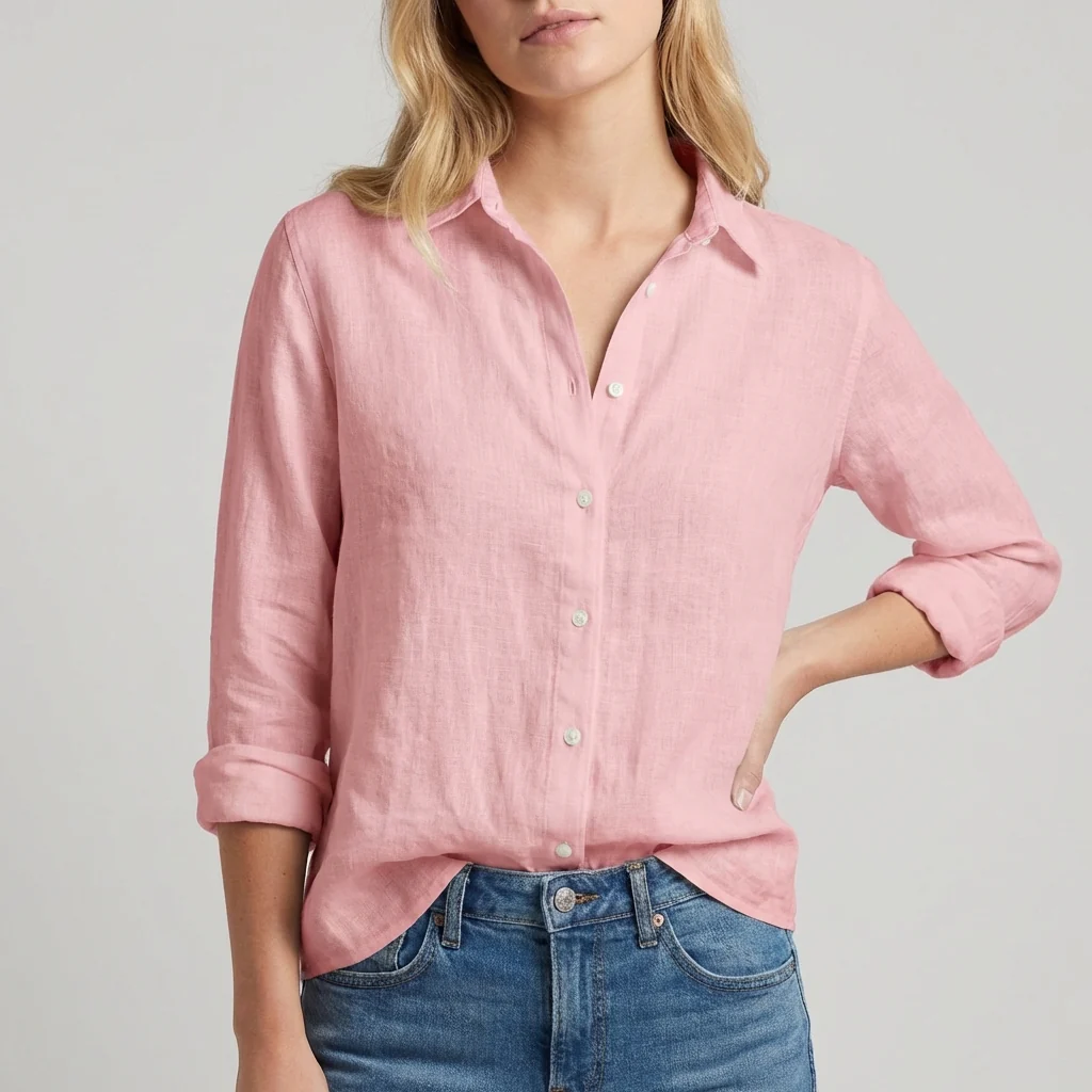 Isla Relaxed Fit Blouse | Floral Long Sleeve Blouse - Image 12