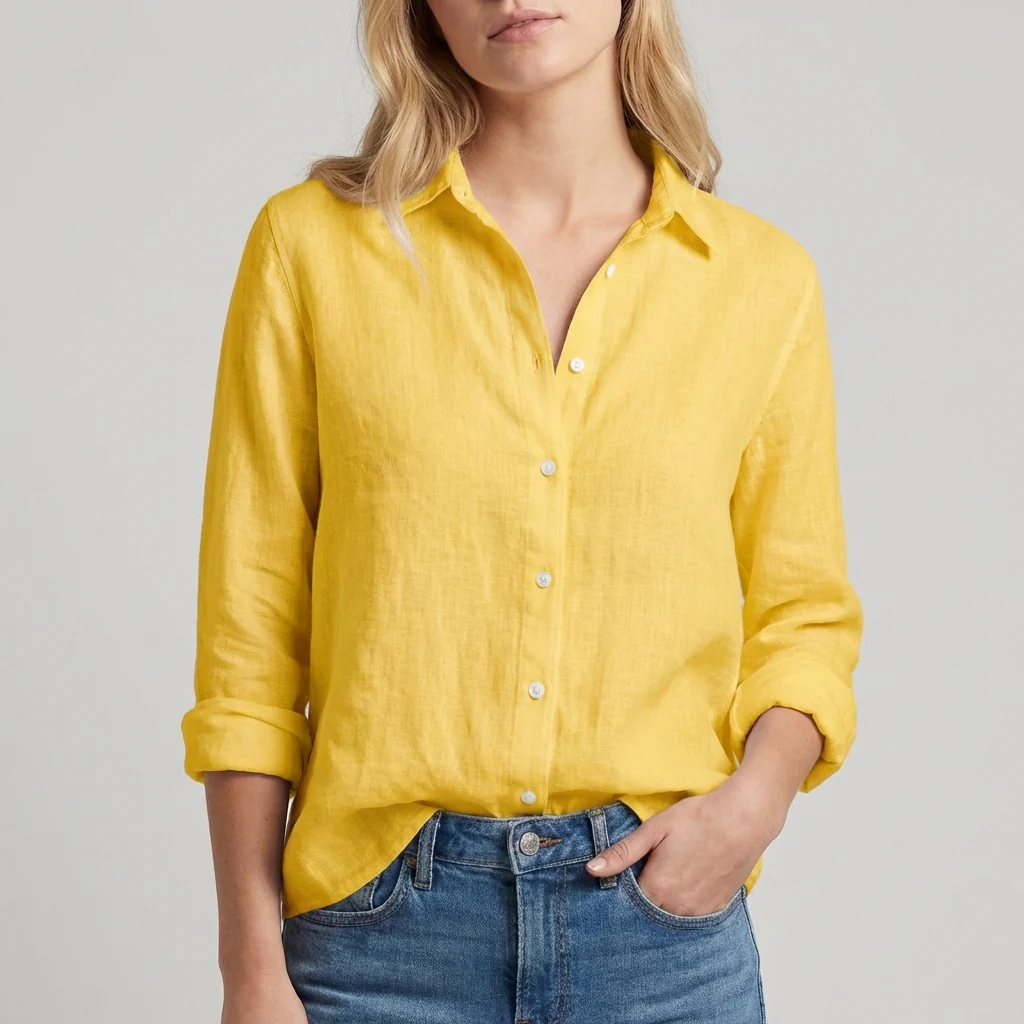 Isla Relaxed Fit Blouse | Floral Long Sleeve Blouse - Image 2