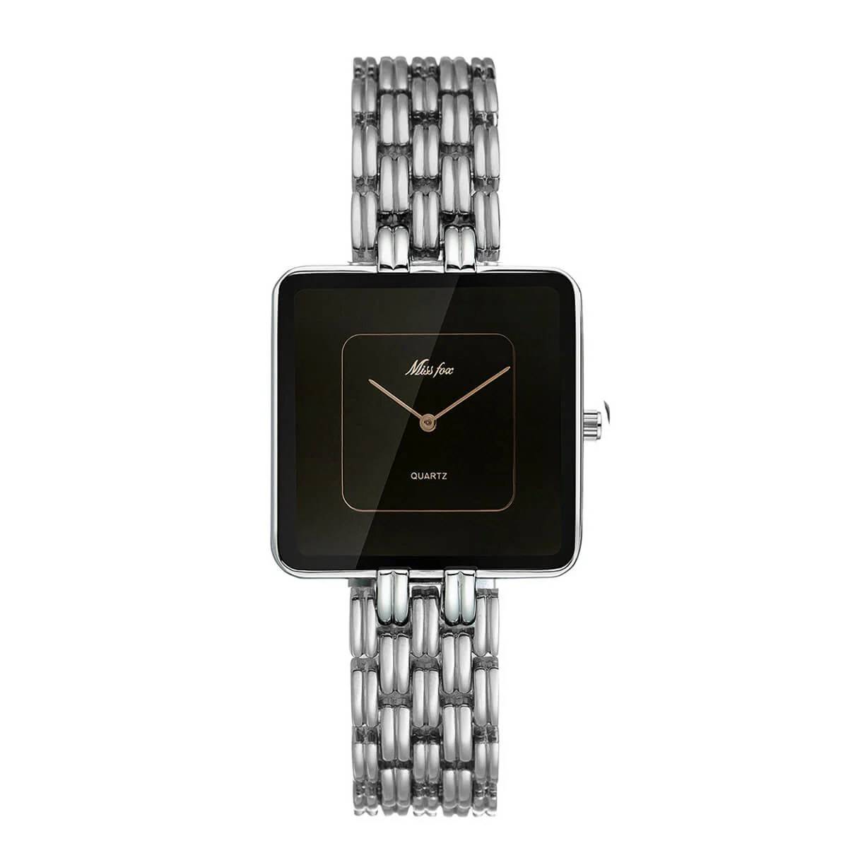 Isla Square Case Wristwatch | Link Bracelet Dial Wristwatch - Image 5