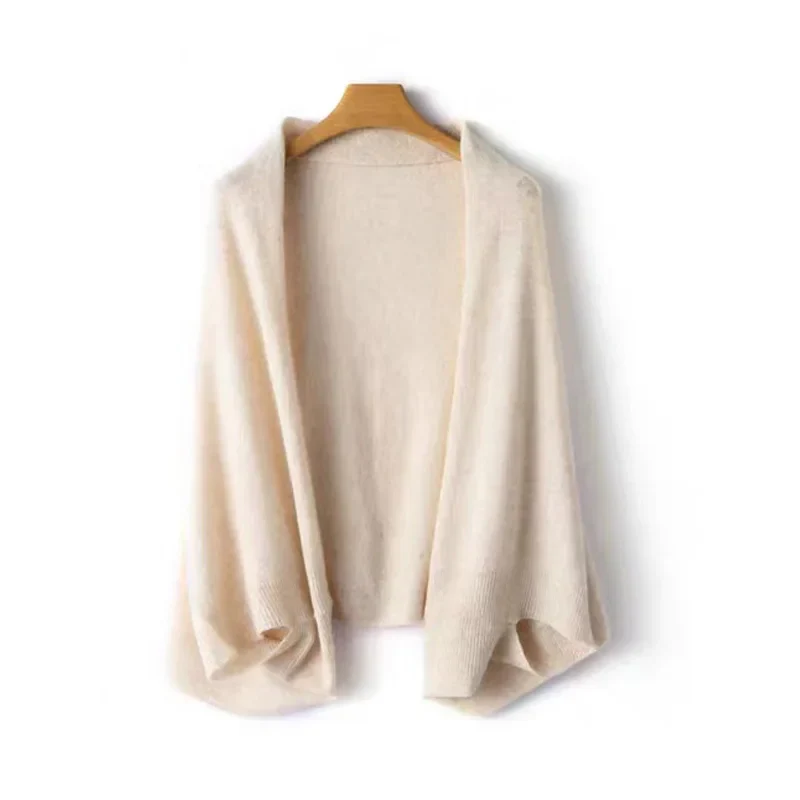 Isla Relaxed Fit Shawl | Solid Draped Shawl - Image 3