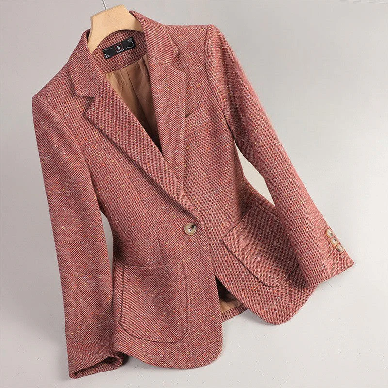 Isla Tailored Blazer | Collared Single Breasted Blazer
