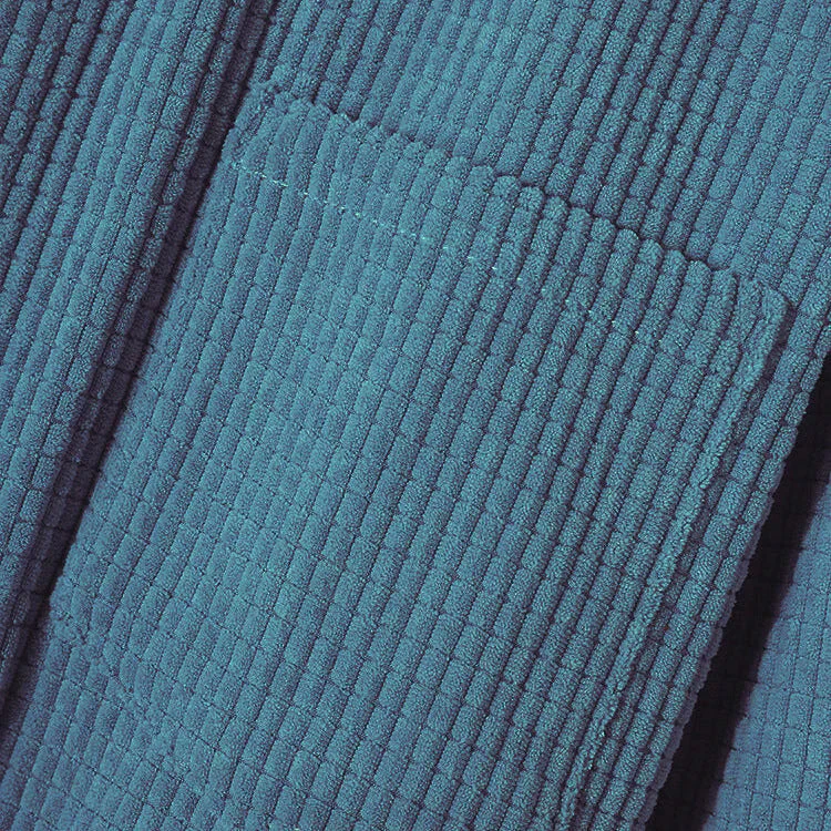 Jack Ribbed Relaxed Fit Overshirt | Hooded Button Front Overshirt - Image 7