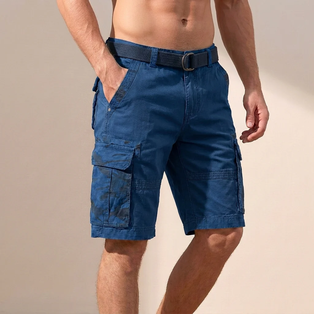 Oliver Relaxed Fit Cargo Shorts | Belted Cargo Pockets Cargo Shorts - Image 5