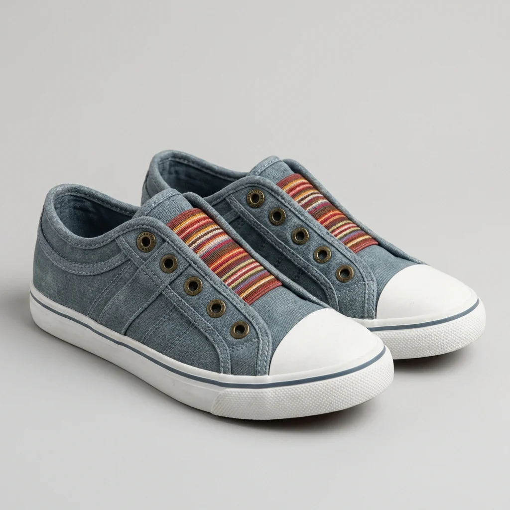 Orion Casual Slip-On Sneakers | Lightweight Canvas Everyday Comfort Shoes - Image 6