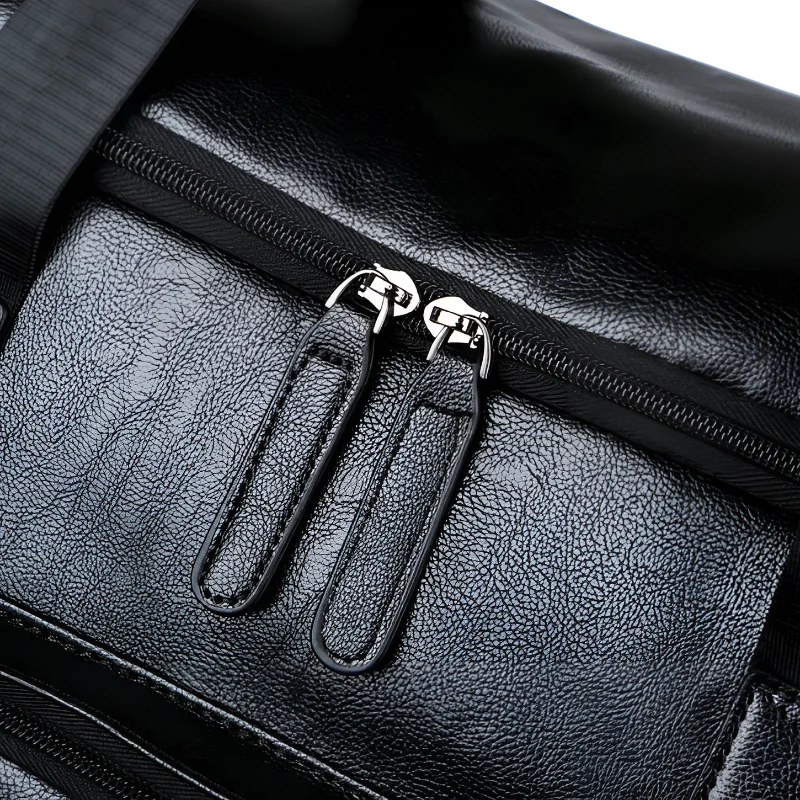 Oscar Structured Duffel Bag | Double Handles Travel Bag - Image 4