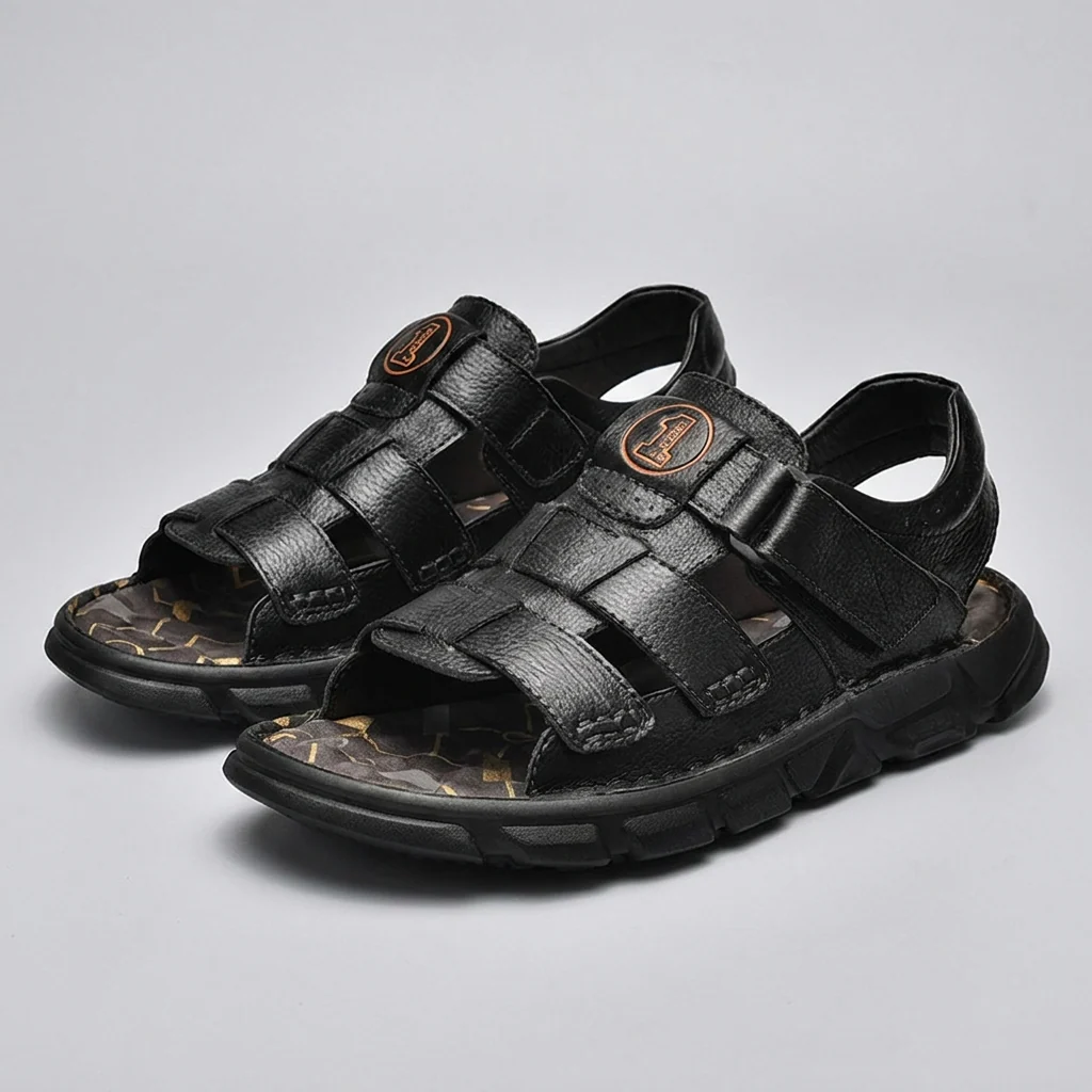 Oscar Orthopedic Low-Top Sport Sandal | Closed Toe Adjustable Straps Sport Sandal - Image 5