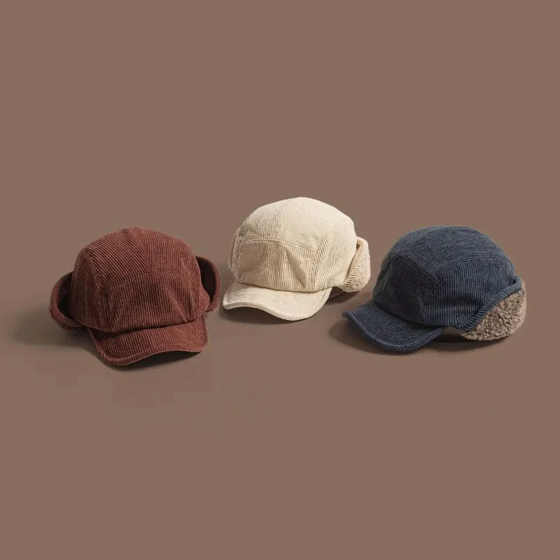 Oscar Structured Earflap Baseball Cap | Fleece Lined Headwear - Image 7