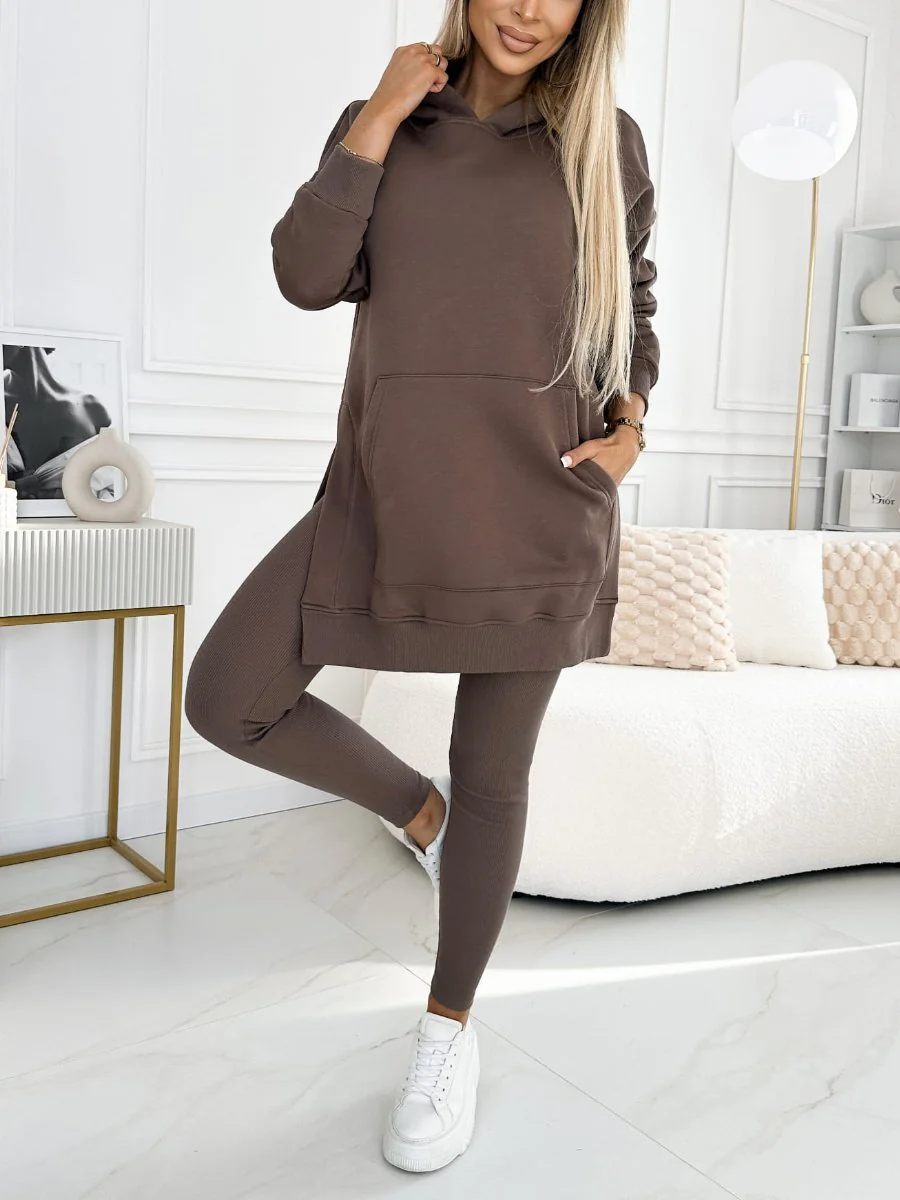 Qessiah Set | Women's Winter Hoodie & Leggings Loungewear