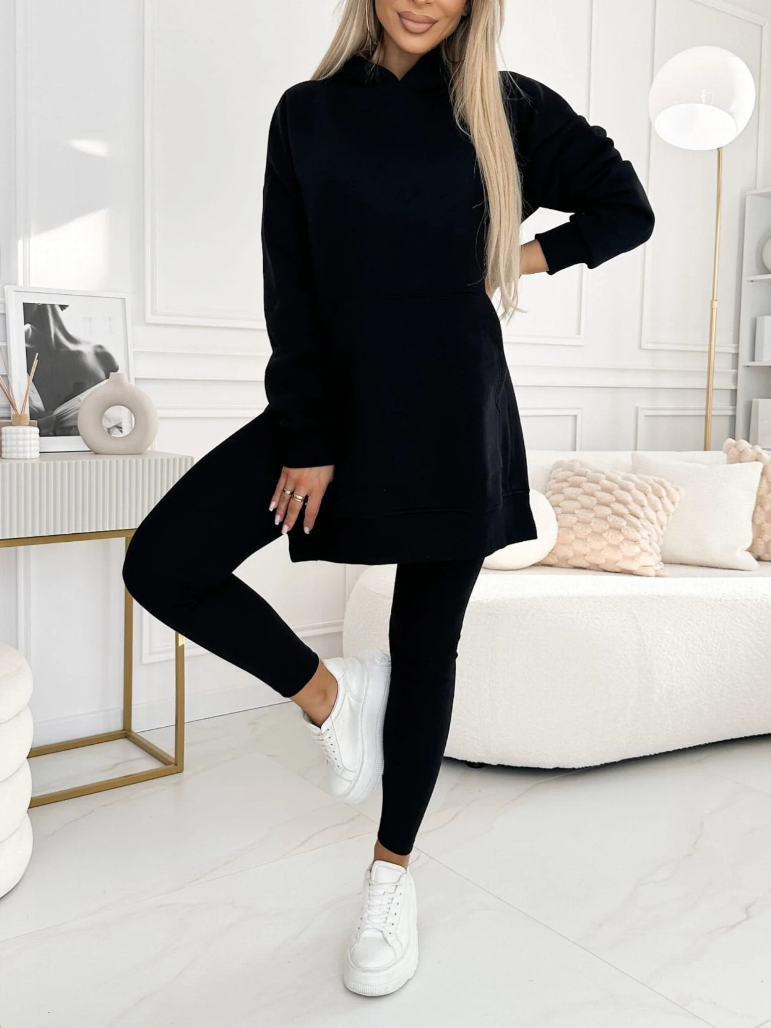 Qessiah Set | Women's Winter Hoodie & Leggings Loungewear - Image 11