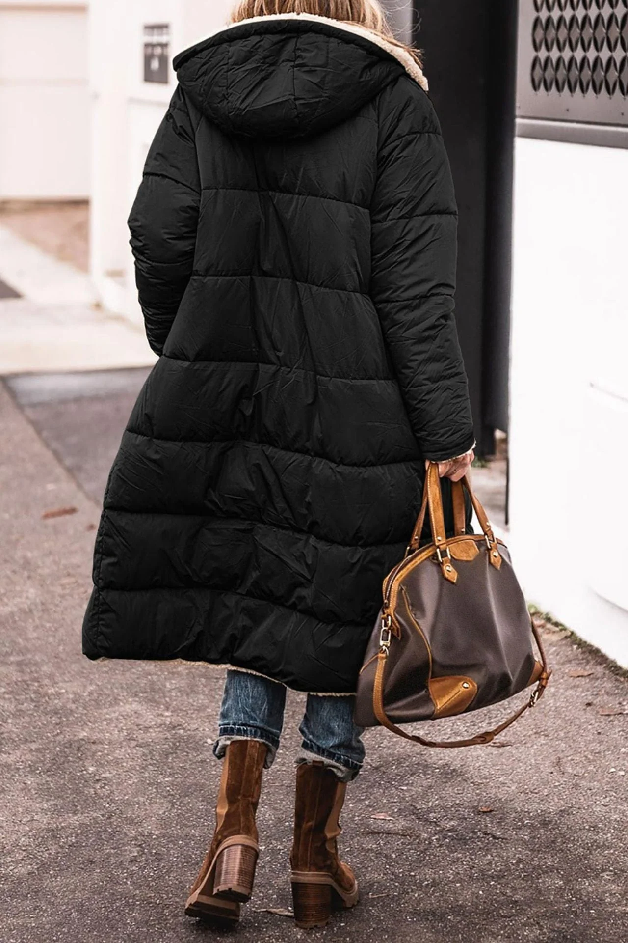 Qorina Coat | Women's Winter Long Coat - Image 10