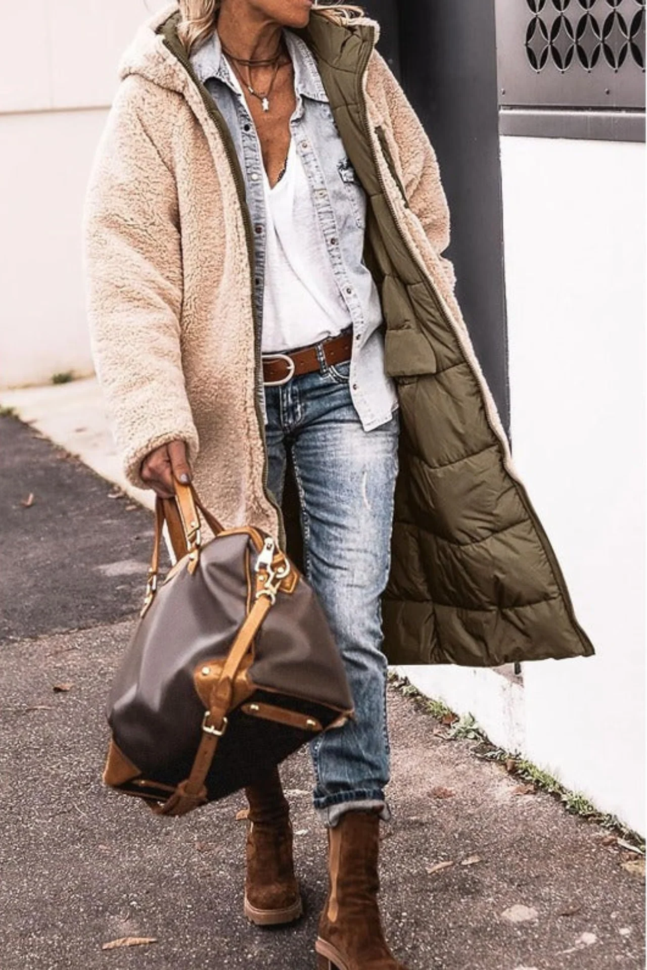Qorina Coat | Women's Winter Long Coat - Image 7