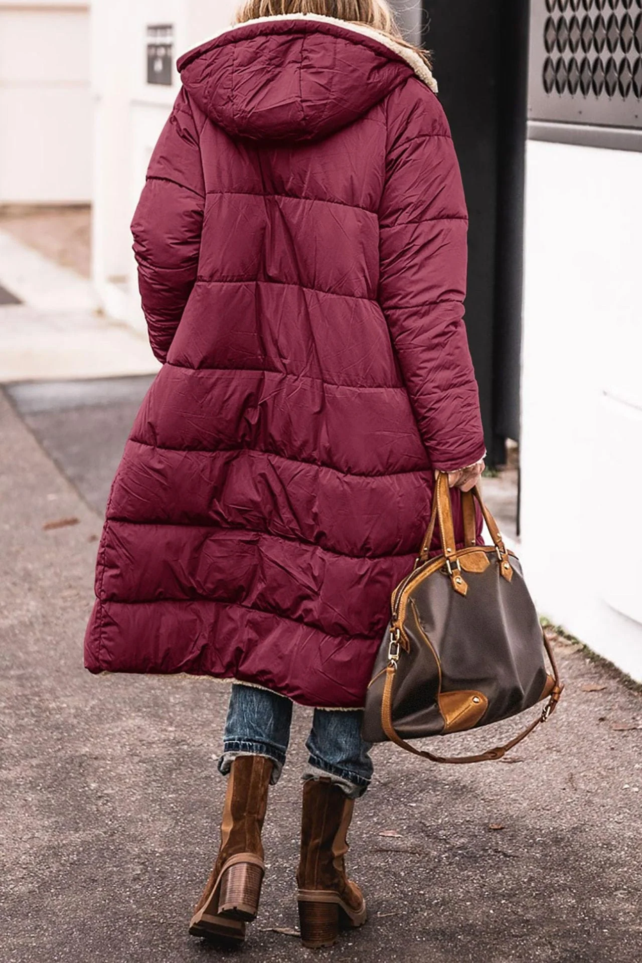 Qorina Coat | Women's Winter Long Coat - Image 9