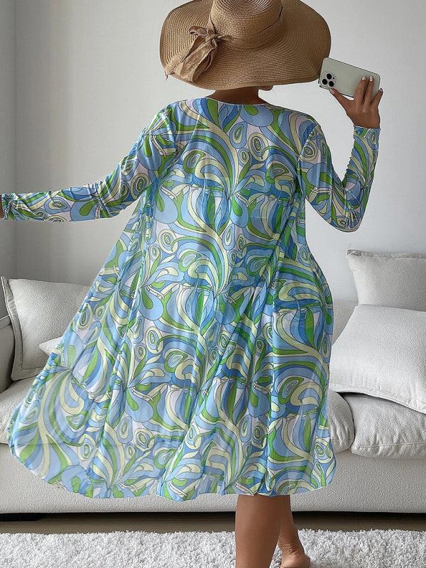 Quenelle Swim Set | Retro Bikini, Shorts & Kimono - Image 5