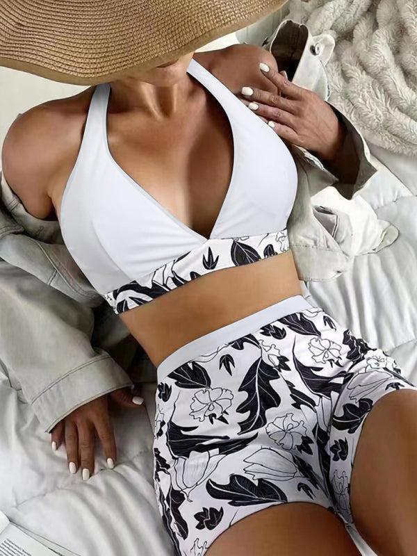Quinette Bikini Set | Halter Top & High-Waist Shorts - Image 11