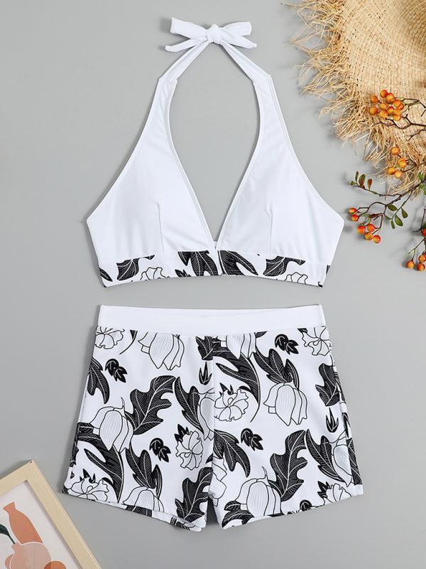 Quinette Bikini Set | Halter Top & High-Waist Shorts - Image 13